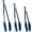Classic Blue, variant on Tongs for Cooking, 600ºF High Heat-Resistant Stainless Steel Kitchen Tongs with Silicone Tips, Non Scratch, Locking Tong for BBQ Grilling Air Fryer Food Salads, Set of 2 (9" and 12") Sage Green