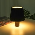 thumbnail image 2 of Labymos Rechargeable LED Table Lamp with 3 Color Temperatures, Round Acrylic Design, Touch Control, 2000mAh Battery, Black Finish, 2 of 7