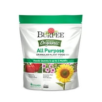 Burpee Natural Organic All Purpose Granular Plant Food 4-4-4