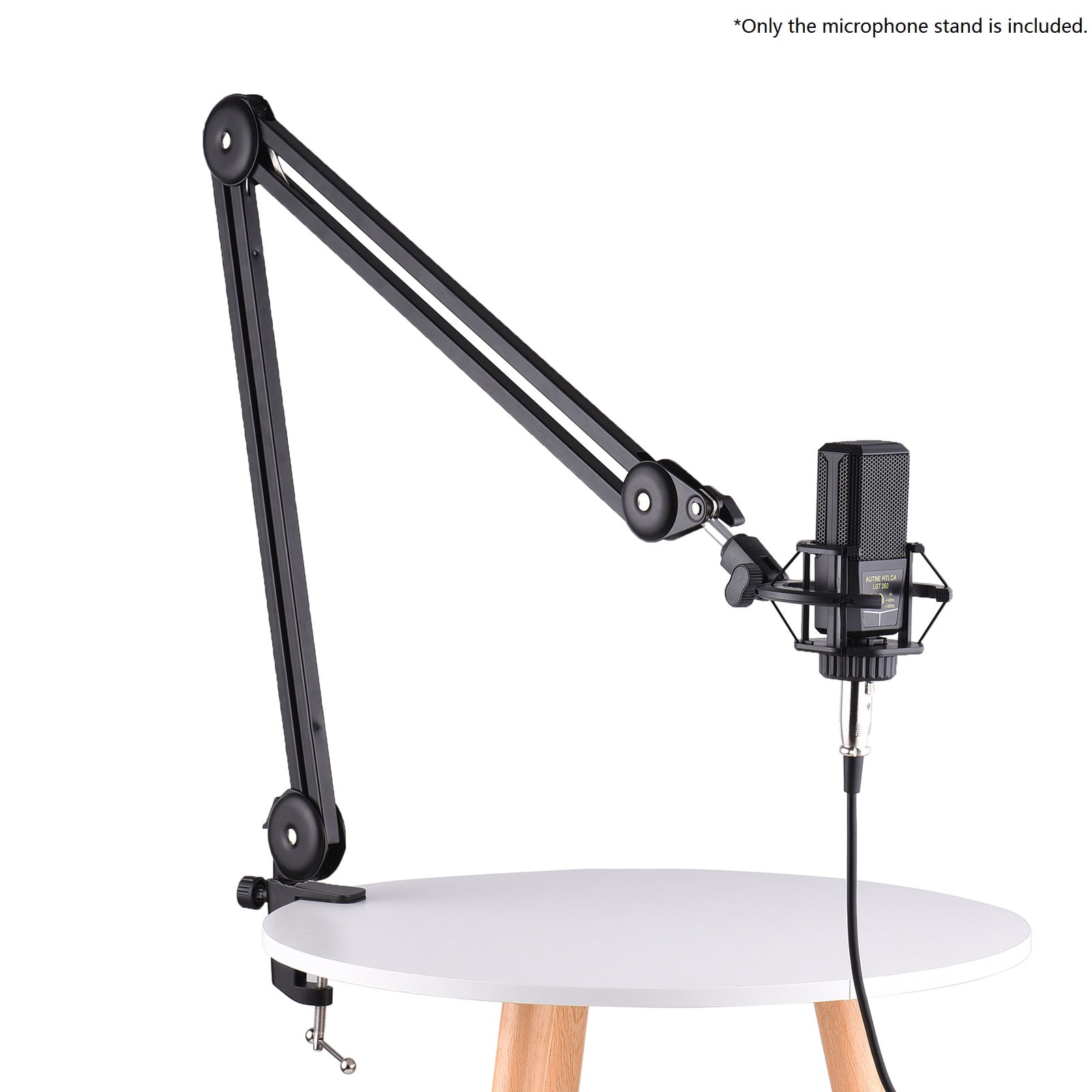 microphone arm stand Microphone Microphone Stand Set Heavy Duty Mic Suspension Scissor Boom Arm with Clamp Sticky Tape for Singing Live Stream