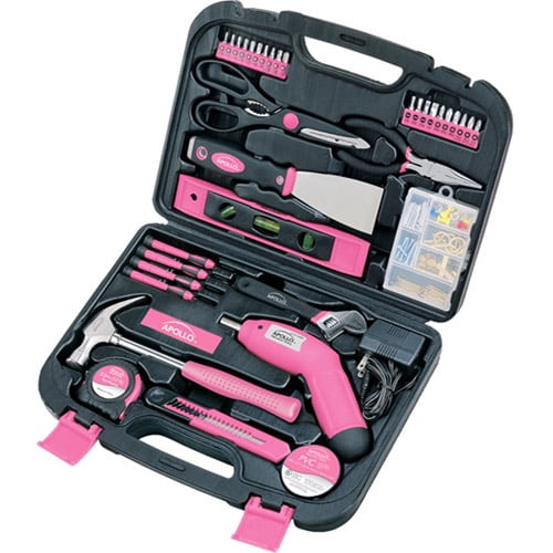 Precision Apollo Tools DT9773P 53 Piece Household Tool Set with Wrenches 