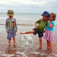thumbnail image 5 of 6 piezas de pelotas de playa inflables con purpurina, pelotas transparentes para piscina, juguetes para jugar en la playa y la piscina., 5 of 5