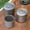 Three-piece set with mesh bag, variant on Pure Titanium Single Layer Cup, Foldable Lightweight Titanium Cup, Portable Coffee Tea Mug for Office Home Outdoor Camping Picnic