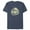 Navy Blue Heather, variant on Men's Mossy Oak Shadow Grass Blades Logo  Graphic Tee Military Green Medium