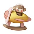 thumbnail image 2 of HLONK Airplane Whistle Cartoon Monkey Musical Whistle For Home, 2 of 5