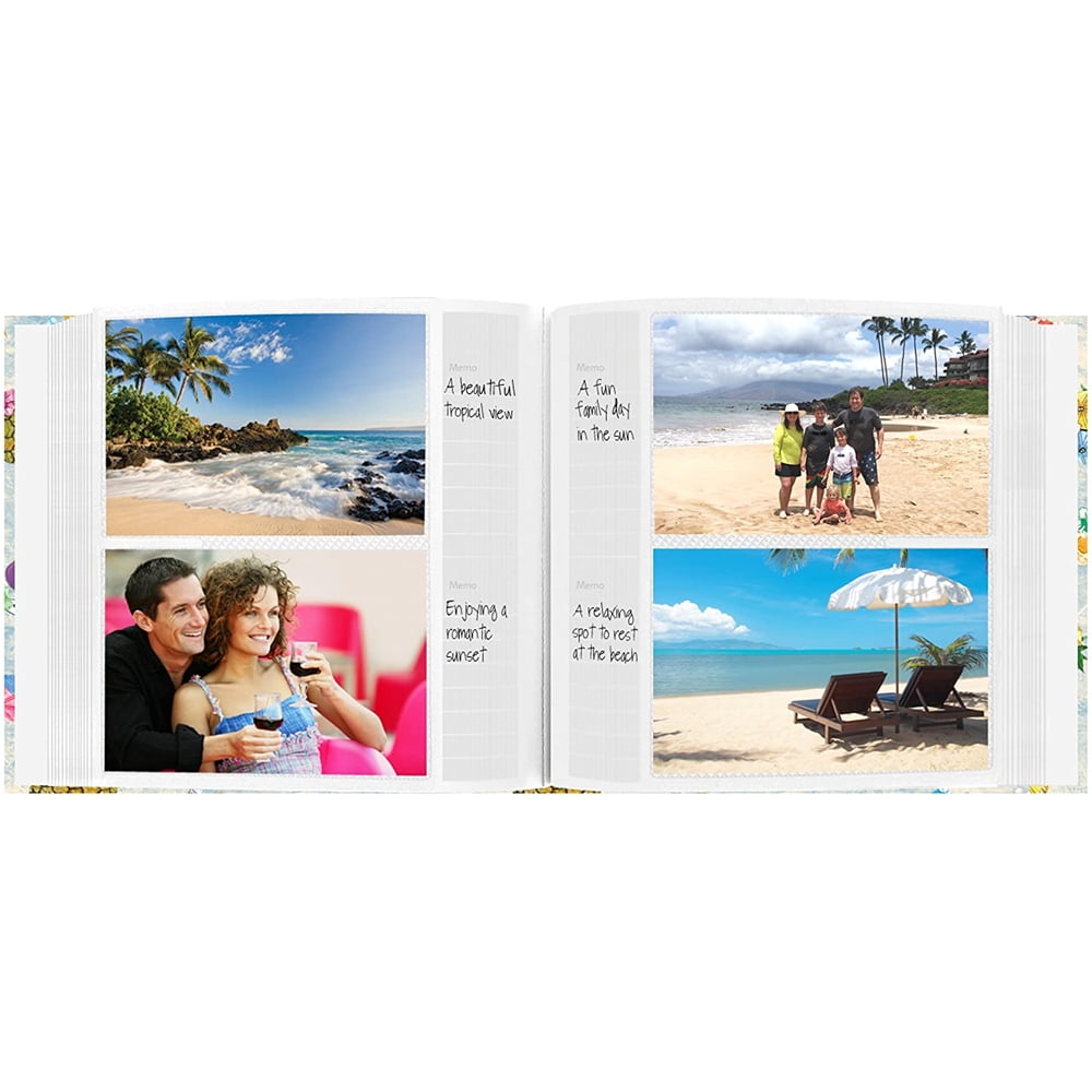 Pioneer DA-200TRP 4x6 Tropical Photo Album Tropical Drinks