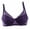 purple, variant on EIMELI Push Up Bra for Women Demi Cup Padded Underwire Supportive Add Size Bras Lace Everyday Comfort Padded Up Embroidery Lace Bra 32-40B