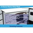 thumbnail image 3 of RV Slide Out Awning Replacement Fabric "White" 3 Year Warranty- Choose Size, 3 of 5