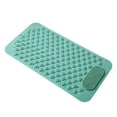 thumbnail image 2 of Anti- Bath & Shower Mat with Exfoliating Texture - 27x14 Inch Non- Tub Mat with 100+ Suction Cups, Drain Holes & Massage Points - Machine Washable Bathroom Safety Mat, 2 of 5
