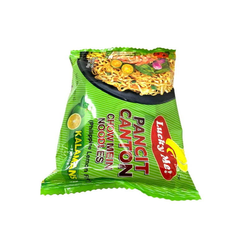 Lucky Me Chow Mein, Kalamansi Citrus Flavor Pancit Canton, 2.29 oz