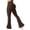 Coffee, variant on Flare Leggings with Pockets for Women Scrunch Workout Leggings Butt Lifting Gym Yoga Pants