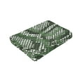 thumbnail image 6 of Kll Fleece Blanket Plush Throw Blanket Green Snakeskin,Soft Fuzzy Cozy Flannel Blanket For Couch Sofa Bed.(50"X40"), 6 of 9