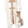 thumbnail image 4 of Nickelodeon Avatar The Last Airbender Appa Women's Hooded Union Suit One Piece Costume Kigurumi Pajama, 4 of 8