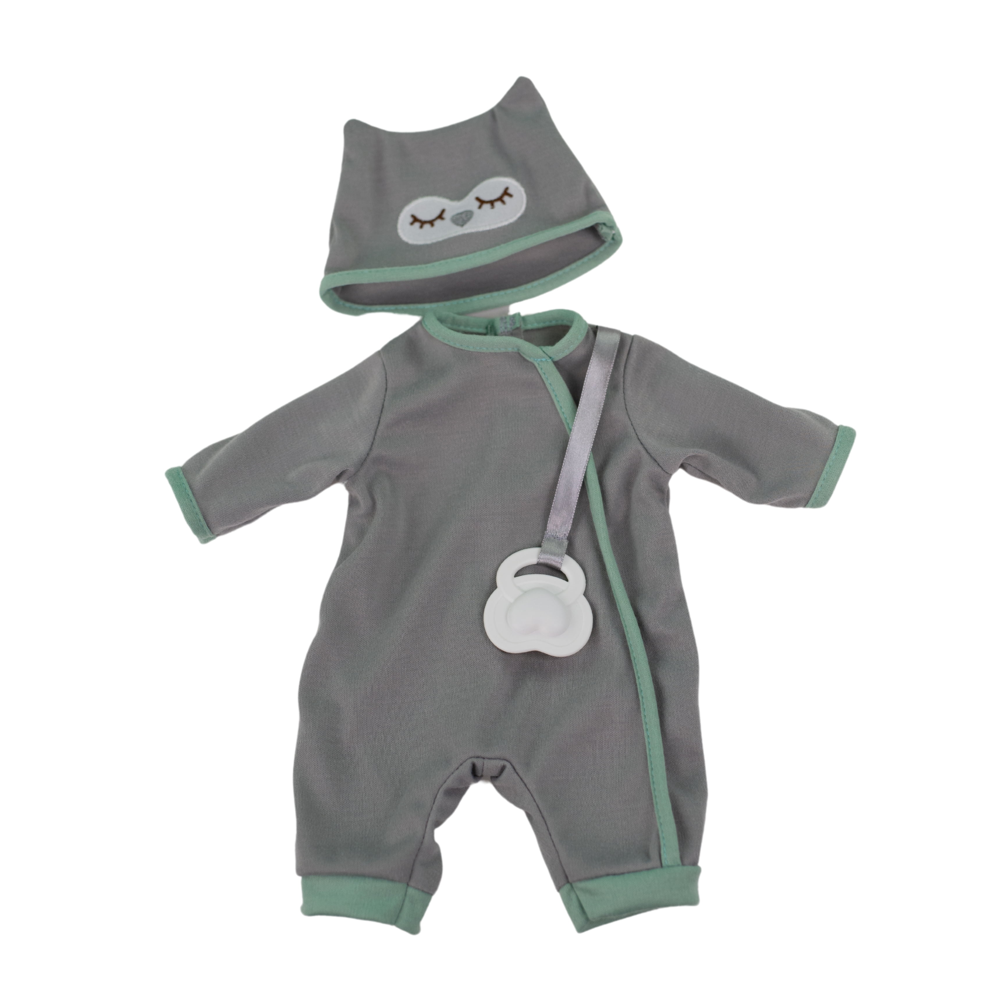My Sweet Baby: My Cuddly Baby® Doll Twins Play Set, Grey Outfits, 7 Pieces Included, MSB Twins Play Set