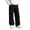 Black*, variant on RUTAYY Boys Cargo Jeans Solid Color Multi Side Cargo Pockets High Waist Button Fly Loose Casual Bottoms Black