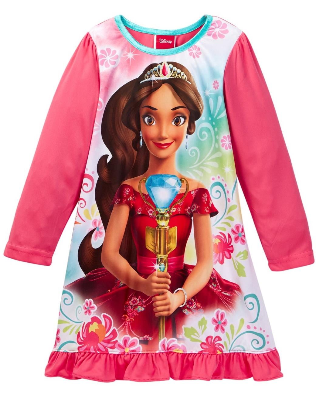 Disneys elena of avalor nightgown and 18" doll nightgown 