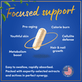 thumbnail image 3 of Thermogenic Multi Collagen Burn Capsules - Hydrolyzed Multi Collagen Complex Types I, II, III, V, X, Marine Collagen, Hyaluronic Acid - Beauty and Anti-Aging Supplement for Women and Men - 180 Pills, 3 of 10
