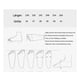 thumbnail image 2 of Laklulu Damen Kurze Gummistiefel Rutschfeste PVC Regenstiefel Wasserdicht Kurz Booties Reitstiefel Stiefel Stiefeletten Mode Gartenschuhe Schnee Schlupfstiefel Gummischuhe Damen Stiefeletten Damen, 2 of 6