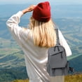 thumbnail image 5 of Sac de Poitrine Imperméable pour Hommes 8"x12 Pouces - Sac de Sport à Compartiments Multiples pour Cyclisme/course, Sangle Stabilisatrice Réglable & Poche RFID, 5 of 5