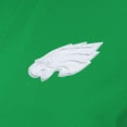 thumbnail image 4 of Women's Antigua Kelly Green Philadelphia Eagles St. Patrick's Day Era V-Neck Polo, 4 of 4