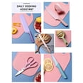 thumbnail image 4 of Juego de 6 utensilios de cocina y cuchillos de cerámica de color pastel, 4 of 6