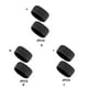 thumbnail image 2 of Guardurnaity 2 piezas que se ajustan a tres tamaños, cinturones elásticos sin costuras, hebilla perezosa elástica lateral Invisible, cinturón Cinturones negro S, 2 of 6