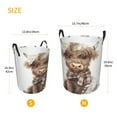 thumbnail image 3 of Fotbe C Cesto de Ropa con Asas, Cesto Impermeable de Gran Capacidad, Bolsa de Lavado para Dormitorio, Cesto de Ropa con Ruedas y Asas-Medium, 3 of 6
