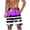 Z3-Purple swim trunk, variant on DIOAZUD Men's Big & Tall Hawaiian Swim Trunks Quick Dry Beach Shorts with Pockets Tropical Print Drawstring Waist Board Shorts