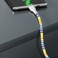 thumbnail image 2 of Beaded 2-in-1 USB-C for Stylish Fast Charging and High-Speed Data Sync, 2 of 6