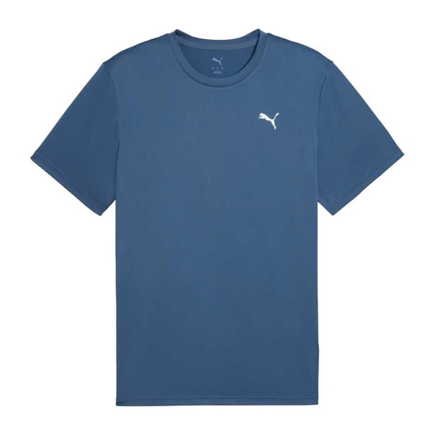 Playera Puma M TAD ESS Solid Cat LC para Hombre 525908-80 azul L