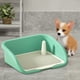 thumbnail image 1 of Bandeja de baño para entrenamiento de mascotas, para mantener las patas y los suelos limpios, rejillas de malla para urinario, bandeja para orinar , VERDE, s Fernando Baño de perros, 1 of 8