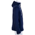thumbnail image 4 of Sudadera con capucha para hombre, 2 cremalleras, color block, sudadera con capucha, sudadera con capucha de otoño, azul oscuro, L Jumpingount AP002501-12, 4 of 7
