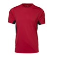 thumbnail image 1 of ID Camiseta ajustada de manga corta de deporte modelo Game Active Mesh para hombre (Rojo), 1 of 2