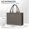 thumbnail image 3 of Large Capacity Tote Bag,Colorful Skull Pattern Handbag Fashion Luxury Tote Bag,15.7"x13"x 5.1" Inches,Laptop Compatible, 3 of 6