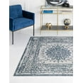 thumbnail image 3 of Rugs.com Derbyshire Collection Rug – 5 Ft Square Light Blue Medium Rug Perfect For Living Rooms, Kitchens, Entryways, 3 of 9