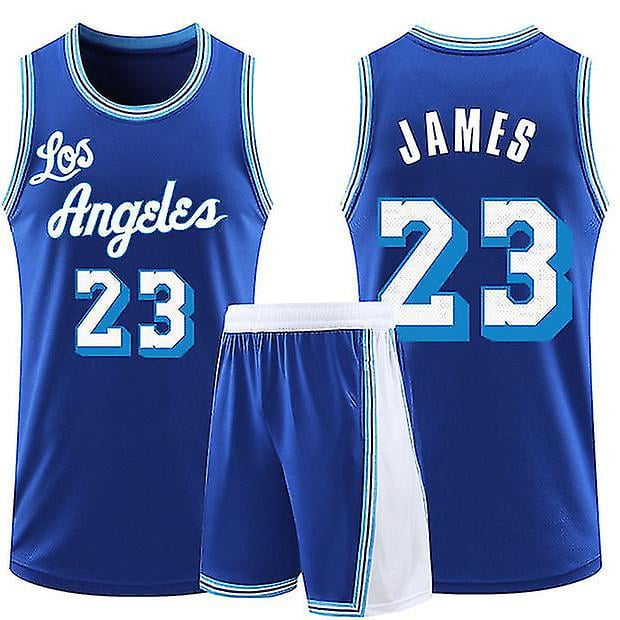 lebron lakers jersey blue