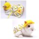 thumbnail image 4 of Chaleco para mascotas ZHCH de conejo accesorios para exteriores Correa ropa de conejo Rabbitprincess Powder, 4 of 4