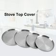 thumbnail image 4 of Ccdes Kitchen Stove Cover,4Pcs/Set Stainless Steel Kitchen StoveBurner Covers Cooker Protection , Stove Cover, 4 of 8