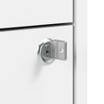thumbnail image 6 of Bush Business Furniture Hustle 2 Drawer Lateral File Cabinet with Lock in White, 6 of 9