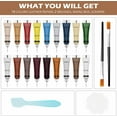 18 Colors Leather Repair Kit for Furniture Car Seats Couches Sofa