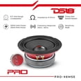 thumbnail image 2 of Altavoz DS18 PRO-X6MSE de 6.5 pulgadas, 225 W RMS, 8 ohmios, para coche, 1 unidad, 2 of 8