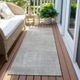 thumbnail image 6 of Addison Rugs Chantille Indoor/Outdoor Transitional Modern Silver Washable Runner Rug, 2'3" x 7'6", 6 of 6