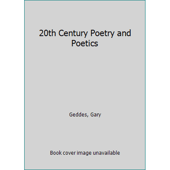 Pre-Owned 20th Century Poetry and Poetics (Paperback) 0195410157 9780195410150