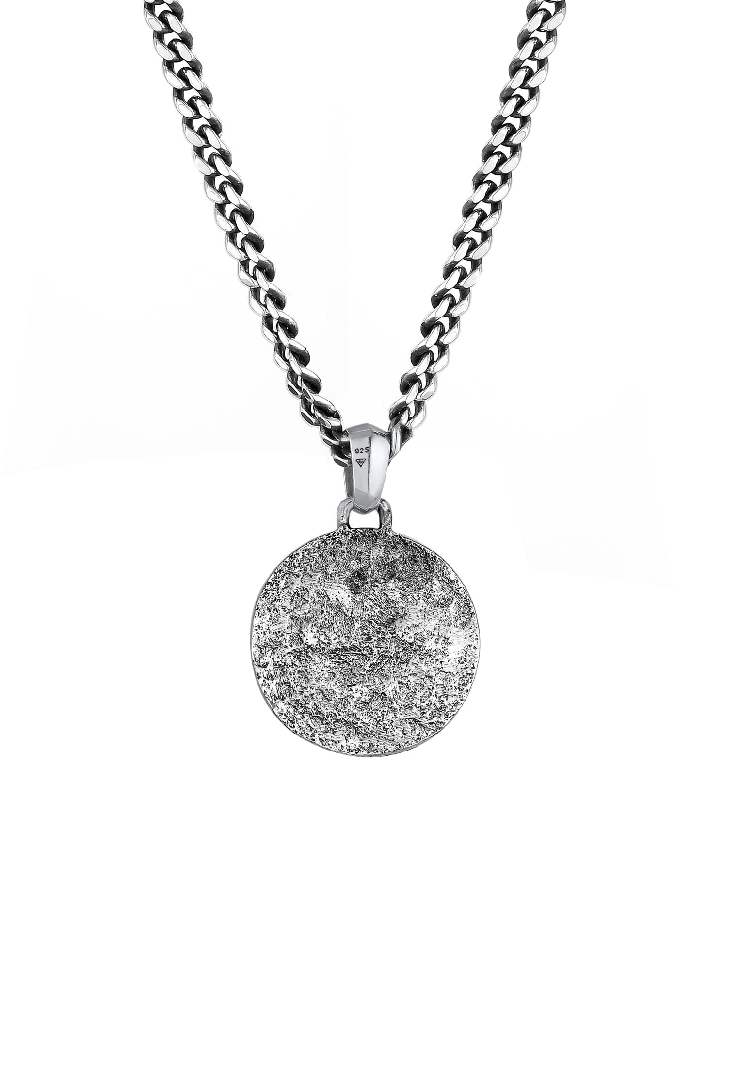 KUZZOI Chain Pendant Necklace Silver 0.20\