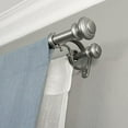 Decopolitan 1" Urn Adjustable Double Curtain Rod Set