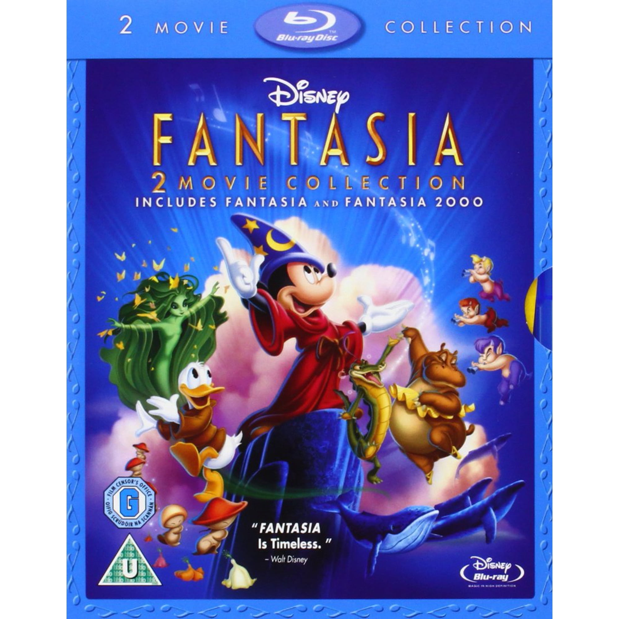 Fantasia / Fantasia 2000: 2-Movie Collection (Blu-ray)