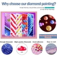 thumbnail image 5 of Juego de Arte de Diamantes Luna para Adultos, Principiantes y niños 30 * 40 cm, Juego Completo de Pintura de Diamantes DIY con decoración de Cristal de Gemas, 5 of 5