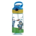 thumbnail image 1 of MagiDeal Alimentación para beber Sippy Ventosa 450ML Azul Zulema Botella de agua potable, 1 of 6