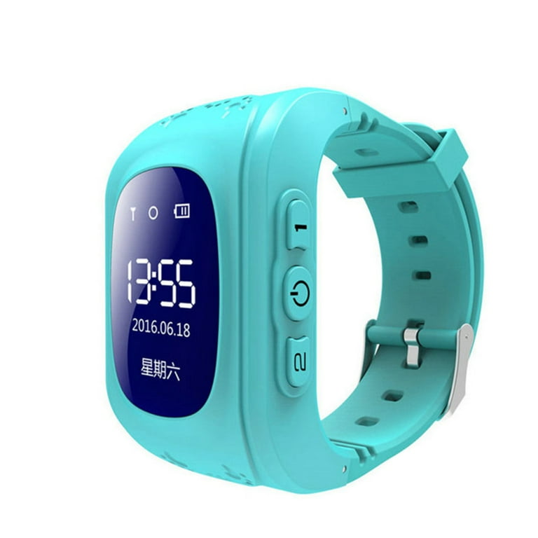 Kids Smart Watch GPS Watch Smart Positioning Call Watch Multi Language For Children Black Walmart