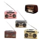 thumbnail image 4 of Retro Creativo Modelo De Radio Manualidades Adornos Decoración para hogar Colección Manualidades Decoración Hogar Sala De Oficina Plata perfecl Artesanías de radio vintage, 4 of 8
